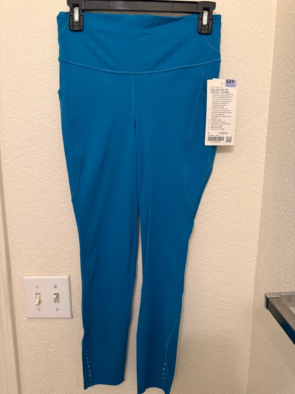 lululemon athletica Fast & Free HR 25” with pockets